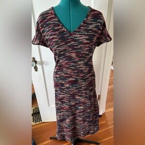 Vintage Flutterbye Multicolor Knit Dress